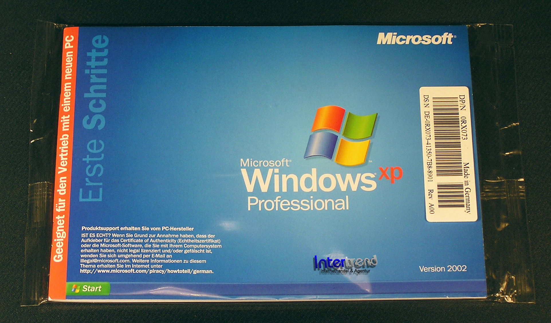 windows xp professional sp2